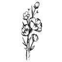 Сильная временная татуировка Roses Flowers Roses M287