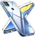 ETUI DO XIAOMI REDMI 9C Przezroczyste SILIKON OCHRONA APARATU CASE + SZKŁO