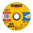 МЕТАЛЛИЧЕСКИЙ ЩИТОК DEWALT INOX 125X1MM 10ШТ DT3507