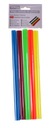 ЦВЕТНЫЕ Клеевые стержни термоклеевые стержни 11мм 15шт.