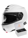 Schuberth C5 ГЛЯНЦЕВЫЙ БЕЛЫЙ r.55/S + домофон SC2