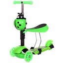 ТРЕХКОЛЕСНЫЙ БАЛАНСИРОВОЧНЫЙ СКУТЕР BIEDRONKA 3in1 LED
