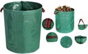 КОРЗИНА-КОНТЕЙНЕР САДОВАЯ СУМКА ДЛЯ ТРАВЫ И ЛИСТЬЕВ, БОЛЬШАЯ