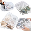 СЕТОЧНАЯ СУМКА ДЛЯ СТИРКИ ОБУВИ, МАШИНА ДЛЯ СТИРАЛЬНОЙ ОБУВИ, ЕМКОСТЬ НА МОЛНИИ, НА МОЛНИИ