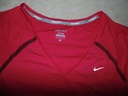 NIKE KOSZULKA BLUZKA DRI-FIT RUN GYM r. S Kolor czerwony