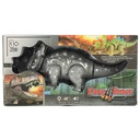 Dinosaurus Triceratops interaktívna hračka na batérie chodí svieti reve Hrdina žiadny