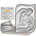 Картина СЕРЕБРЯНАЯ СВЯТАЯ СЕМЬЯ СВАДЬБА КРЕЩЕНИЕ ГРАВИРОВКА