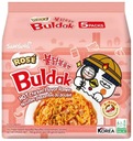 Samyang Buldak Chicken Rose Rameň 5×140g