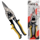 НОЖНИЦЫ ДЛЯ РЕЗКИ ПРЯМОГО ЛИСТА 250 ММ YATO