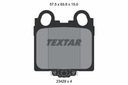 TEXTAR 2342901 PADS BRAKE 