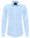 РУБАШКА МУЖСКАЯ, СИНЯЯ JAVA SLIM FIT 44