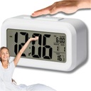 ÉBRESZTŐÓRA ÓRA LED KIJELZŐ ELEKTRONIKUS DIGITÁLIS MODERN USB RIASZTÓ