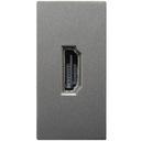 Разъем модуля Разъем HDMI Серый для рамок MIUUN