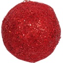 ПОДВЕСНОЙ ШАР ИЗ ИЗАЛЯ КРАСНЫЙ 15 СМ