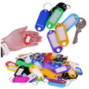 ИДЕНТИФИКАТОРЫ БРЕЛКИ ДЛЯ КЛЮЧЕЙ БРЕЛКИ 100 ШТ.