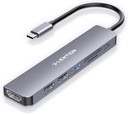 USB C Hub Док-станция PD 100 Вт 4K HDMI SD/TF-ридер USB 3.0 Thunderbolt