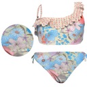 Купальник 116-122 Детский костюм для девочек-цветов с двумя частями