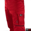 Рабочие брюки DuduWork, красные, длинный размер. 60