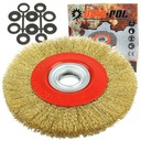 ДИСК ПРОВОЛОЧНОЙ ЩЕТКИ ДЛЯ ШЛИФОВАЛЬНОГО СТАНКА