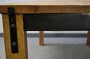 Stół drewniany drewno MANGO 180x90 cm Kolor mebla odcienie brązu