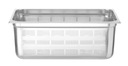 Pojemnik GN 1/1 - perforowany, HENDI, Profi Line 28L (H)200mm