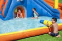 Vodný zábavný park pre deti 5+ BESTWAY Šmykľavka + Basketbal + Tunel Kapacita 2699 l