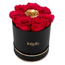 Цветочная коробка натуральная подарочная коробка ETERNAL ROSES