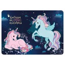 2x PODKŁAD LAMINOWANY NA BIURKO JEDNOROŻEC 13 DERFORM