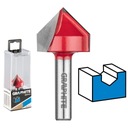 Фреза для V-образных канавок HM 25,4 x 25,4 мм 8 мм