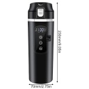 ЧАЙНИК ЕЛЕКТРИЧНИЙ 12V / 24V DO АВТОМОБІЛЯ ЧАШКА PODROZNY ОПАЛЕННЯ 500ML  (17939693713) фото min 14