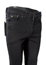 Pánske džínsové nohavice casual športové granát 44 Dĺžka nohavíc dlhá