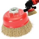 ПРОВОЛОЧНАЯ ЩЕТКА ДЛЯ УГЛОВОЙ ШЛИФРОВОЧНОЙ МАШИНЫ М14 75мм