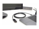 Кабель-адаптер DIGITUS USB 3.1 Gen 2 SuperSpeed+ Type USB C/DP 4K, 60 Гц 32,4