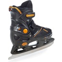 Роликовые коньки 2в1 Регулируемые фигурные коньки RAVEN Pulse Black/Orange 40-43