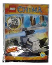 Полиэтиленовый пакет с минифигуркой LEGO Chima — ледяной арбалет #391502