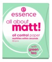 Матирующие бумаги Essence All About Matt! 50 шт.