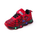 Športová obuv ekologická koža ružová LED svietiace topánky Detské ROZ