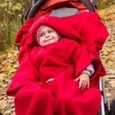 Baby Wrapi Active - Kocyk z rękawami - Czerwony Liczba sztuk w ofercie 1 szt.