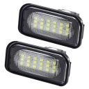 MERCEDES W203 СЕДАН СВЕТОДИОДНЫЕ РЕГИСТРАЦИОННЫЕ ФОНАРИ