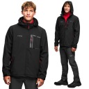 ALPINUS МУЖСКАЯ КУРТКА SOFTSHELL С КАПЮШОНОМ STENSHUVUD WATERPROOF BLACK L