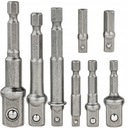 ПЕРЕХОДНИКИ ДЛЯ ОТВЕРТОК НАСАДКИ 1/4 3/8 1/2