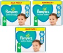 ПОДГУЗНИКИ 132 ШТ PAMPERS ACTIVE BABY 7 NEW XXL