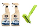 DO SZYB K2 ALASKA ODMRAŻACZ 2x700ml ODMRAŻACZE + SKROBACZKA SKROBAK DO SZYB