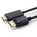 MicroConnect DisplayPort 1.2 — кабель HDMI 0,5 м