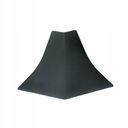 ВНЕШНИЙ УГОЛ Полоска 23мм МАТОВЫЙ ЧЕРНЫЙ