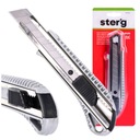 НОЖ СЕГМЕНТИРОВАННЫЕ ЛЕЗВИЯ ДЛЯ РЕЗКИ ОБОЕВ 18мм STERG