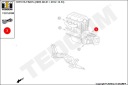 COUSSIN MOTEUR AVEC ARRIÈRE TOYOTA YARIS 1.0 08.05-12.11 T PAQUET CONDUCTEUR #2photo 13
