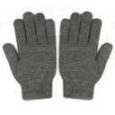 Moshi Digits Touchscreen Gloves - Dotykové rukavice pre smartfón (L) Dominujúca farba sivá