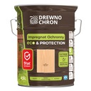 Пропитка для дерева Drewnochron Eco&Protection дуб светлый 4,5л