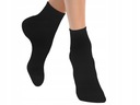 Beztlakové ponožky WOLA Bambus Black G95, 39-41 Veľkosť 39-41
